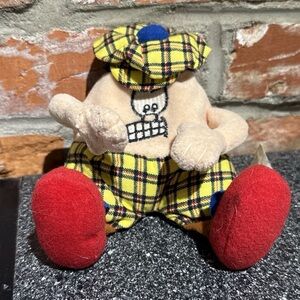 Silly Slammers McDuff Golf Golfer Bean Bag Toy Plush limited edition #33 Vtg Y2K